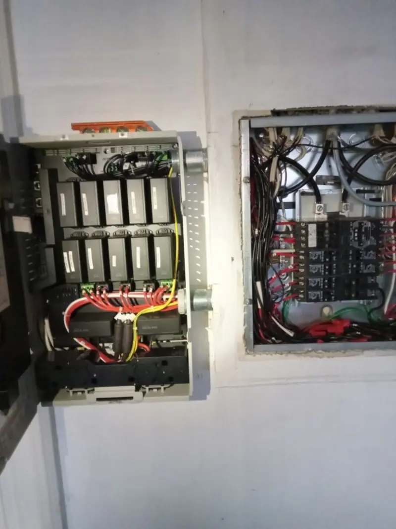 Electrical panel upgrade completed for Indoor Lighting Installation in Ennis